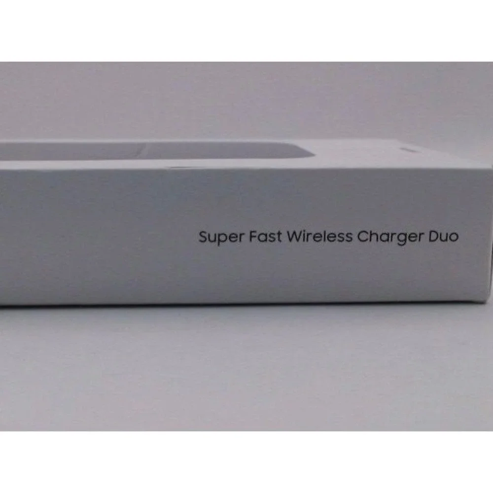 Samsung-15W Dual Fast Wireless Charger w/ USB-C Cable and Power Head, Grey,BNIB